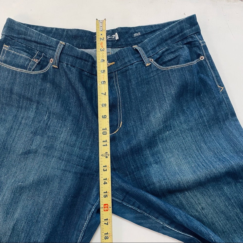 SEVEN 7 JEAN DENIM SIZE 16 boot cut - Picture 10 of 11